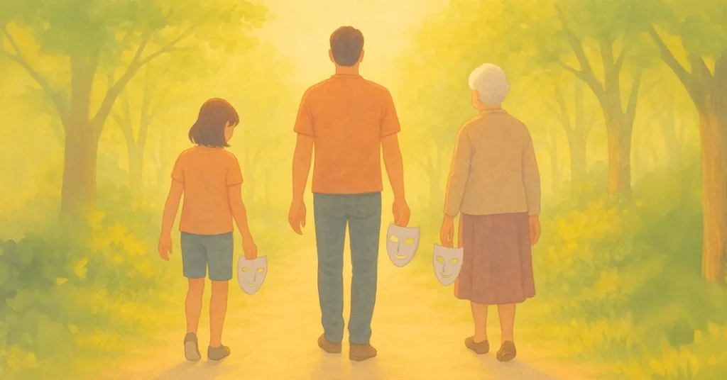 Wir leben mit Masken, wir leben mit Unsicherheit - wir dürfen das