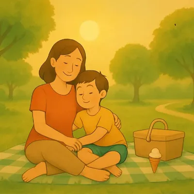 Picknick staerkt-Eltern-Kind-Bindung